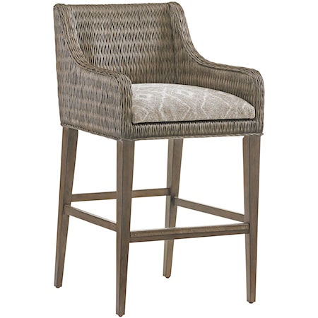 Turner Woven Bar Stool Custom