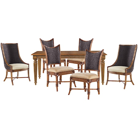 Table, Side Chair, Host Chairs