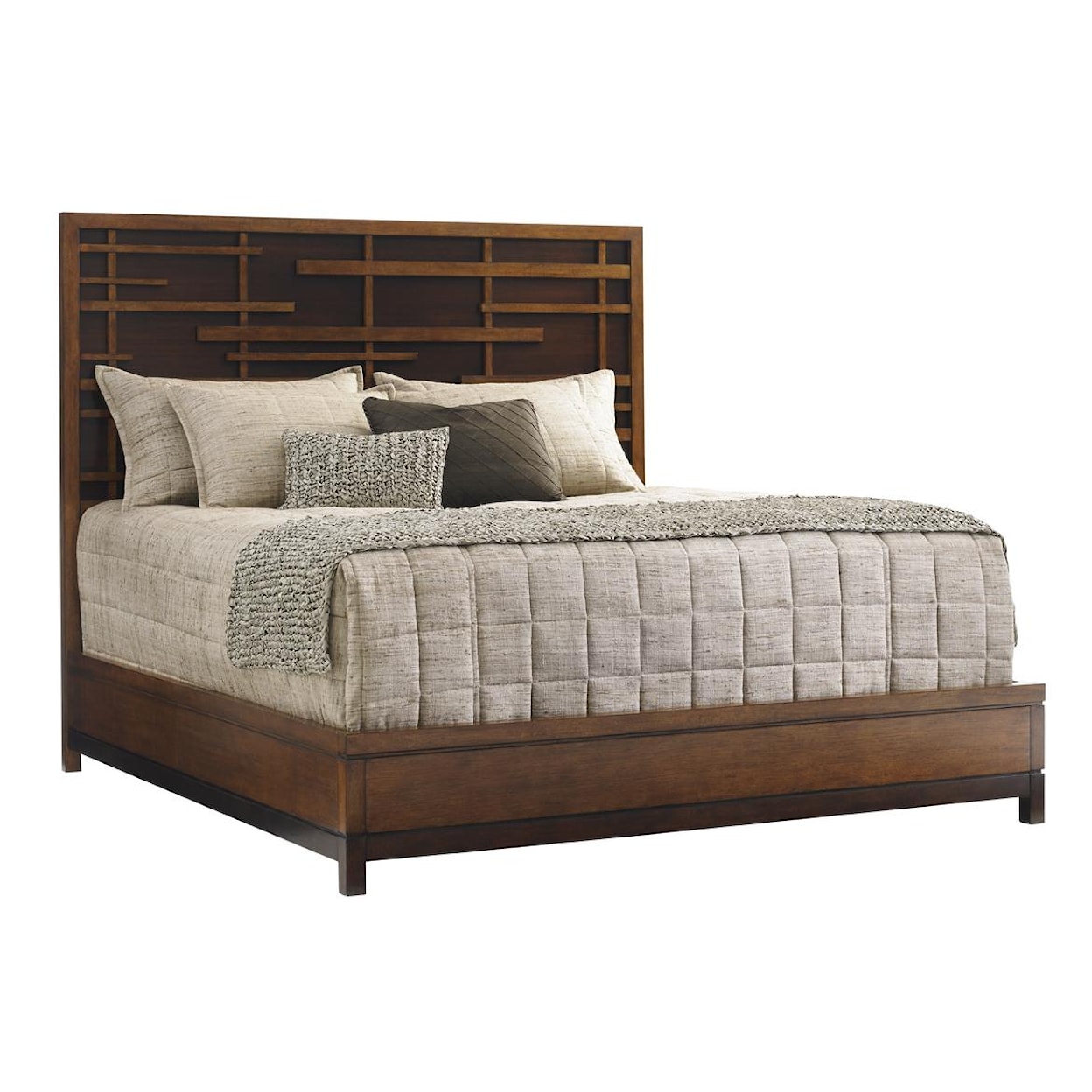 Tommy Bahama Home Island Fusion Shanghai Panel Bed 6/0