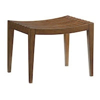 Midori Wood Slat Bench