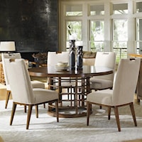 Meridien Dining Table and Coles Bay Side Chair Set