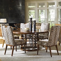 Meridien Dining Table and Customizable Coles Bay Side Chair Set
