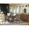 Tommy Bahama Home Island Fusion Meridien Dining Table and Side Chair Set