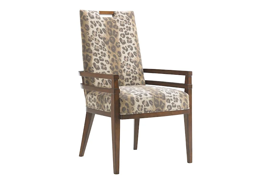 Island Fusion Coles Bay Customizable Arm Chair by Tommy Bahama Home at Baer's Furniture