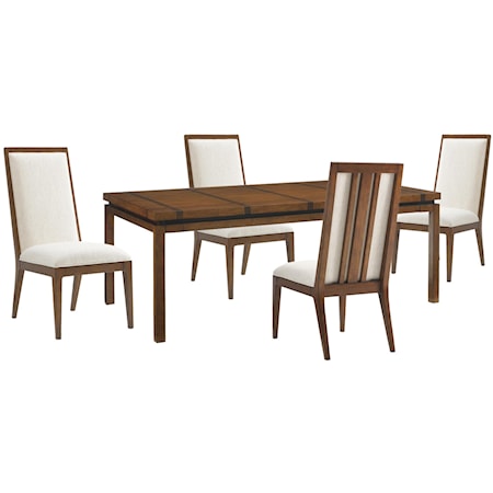 Rectangular Dining Table And Chair