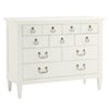 Tommy Bahama Home Ivory Key Elbow Beach Dresser & Sandys Mirror