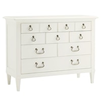 Elbow Beach Dresser with Two Drop Front Drawers