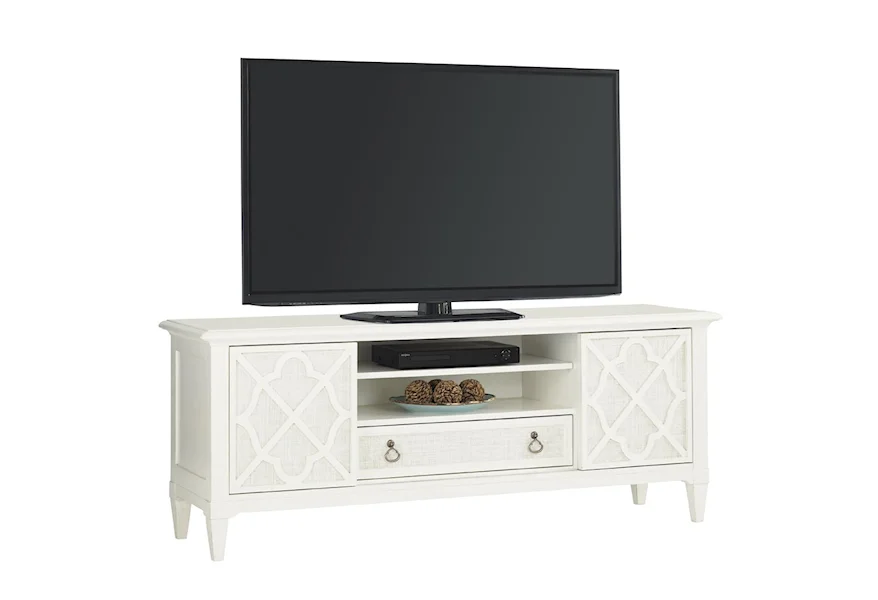 Ivory Key Wharf Street Entertainment Console by Tommy Bahama Home at Baer's Furniture