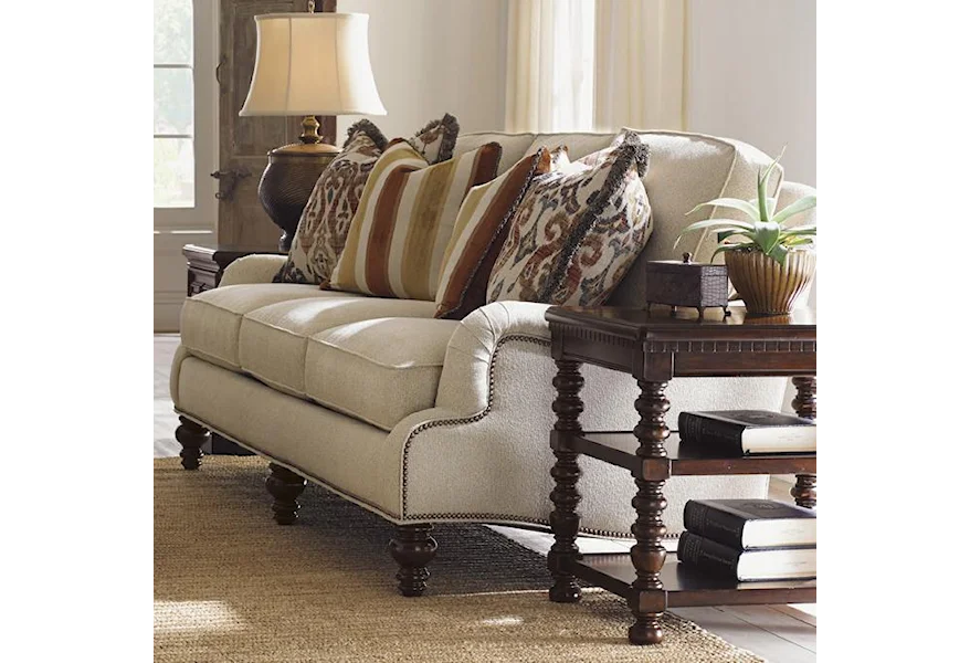Tommy Bahama Upholstery Amelia Sofa by Tommy Bahama Home at Z & R Furniture