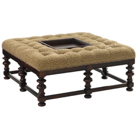 Heather Cocktail Ottoman