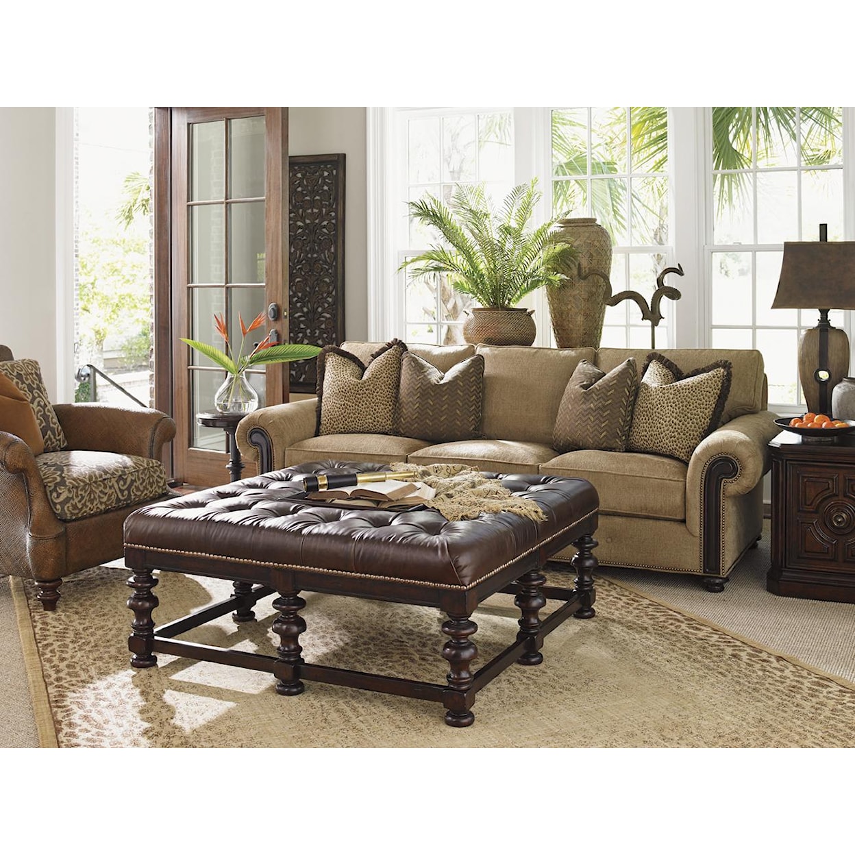 Tommy Bahama Home Tommy Bahama Upholstery Riversdale Sofa