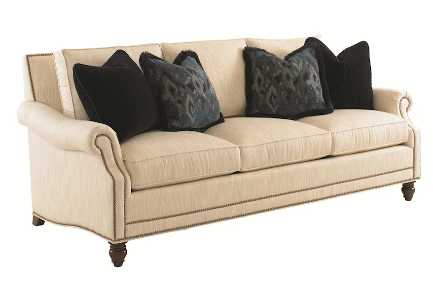 Tommy Bahama Upholstery Shoal Creek Sofa by Tommy Bahama Home at Z & R Furniture