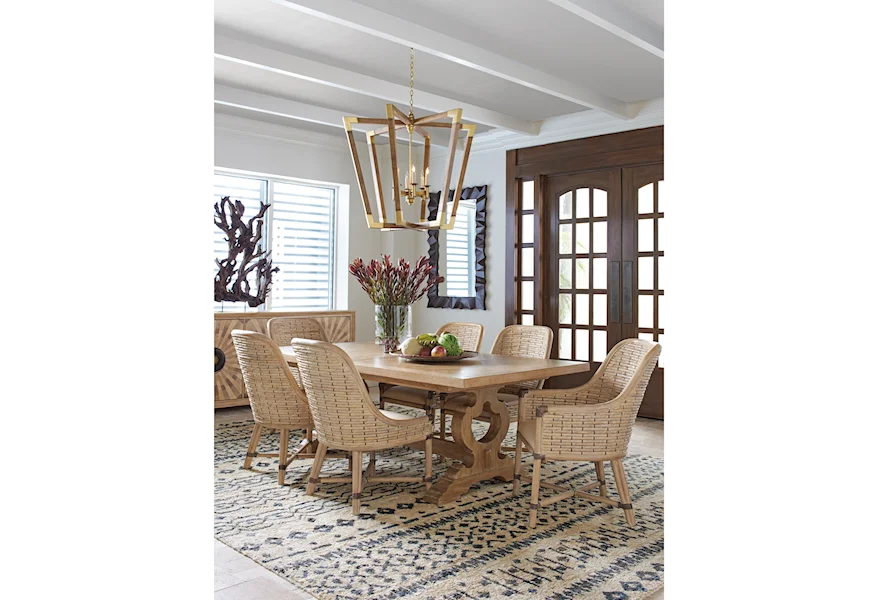 Los Altos Formal Dining Group by Tommy Bahama Home at Wayside Furniture & Mattress