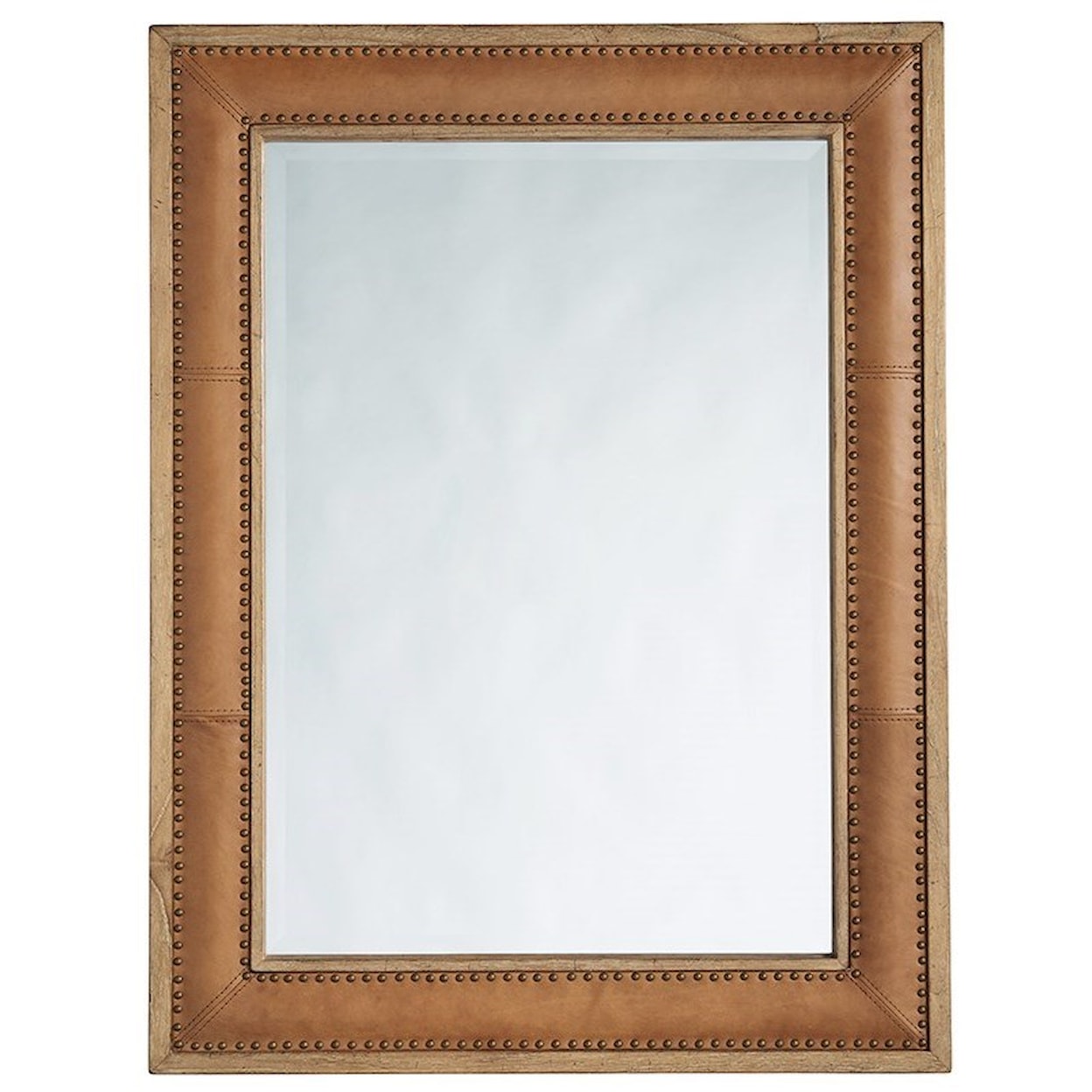 Tommy Bahama Home Los Altos Dominica Leather Rectangular Mirror