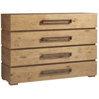 Perth Contemporary Single Dresser with Four Drawers