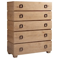 Carnaby Contemporary Five Drawer Chest