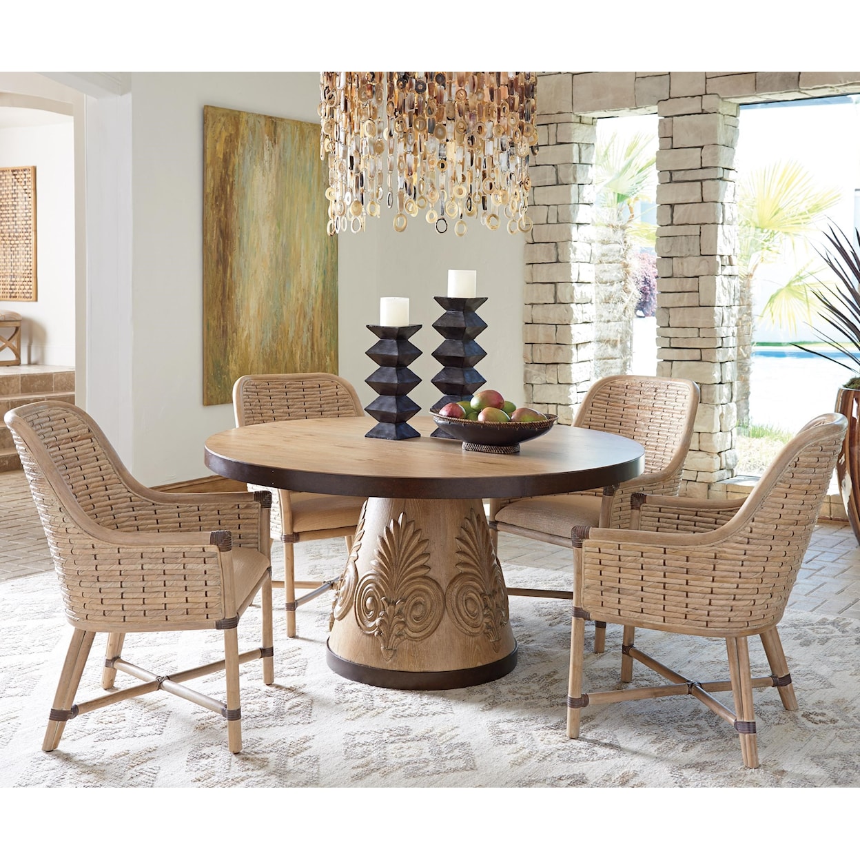 Tommy Bahama Home Los Altos 5 Pc Dining Set