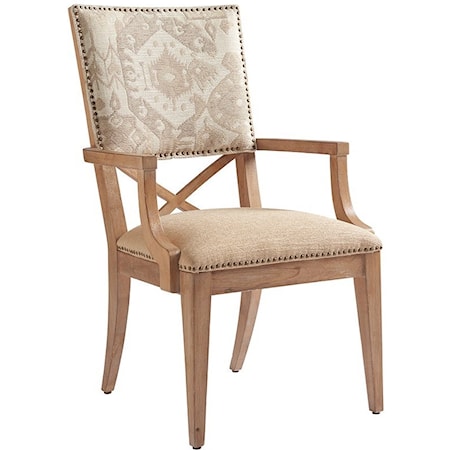 Alderman Arm Chair in Custom Fabric