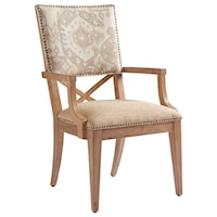 Alderman Arm Chair in Custom Fabric