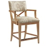 Tommy Bahama Home Los Altos Sutherland Upholstered Counter Stool