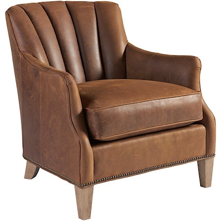 Princeton Transitional Channel-Back Chair