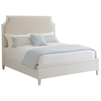 Belle Isle King Upholstered Bed in Sanibel Fabric