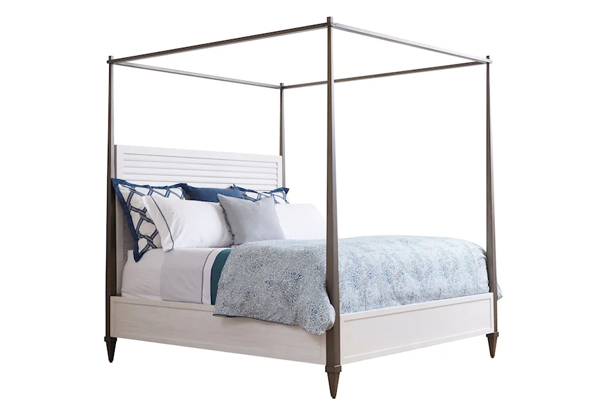 Ocean Breeze Coral Gables Poster Bed California King by Tommy Bahama Home at HomeWorld Furniture