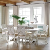 7-Piece Dining Set with Captiva Table and Regatta Chairs