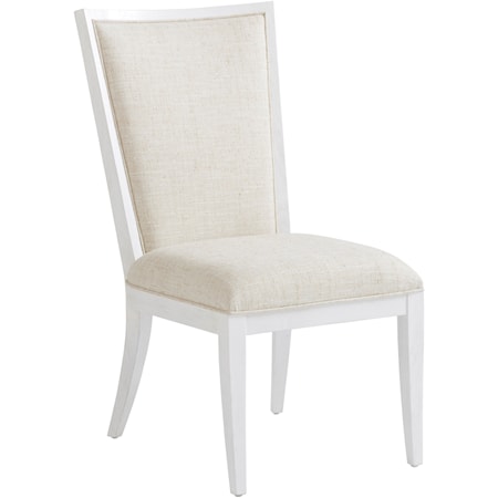 Sea Winds Upholstered Side Chair in Sanibel Fabric
