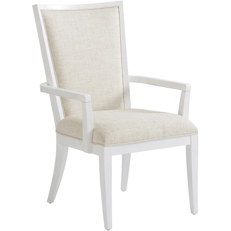 Sea Winds Upholstered Arm Chair in Sanibel Fabric