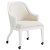 Tommy Bahama Home Ocean Breeze Bayview Arm Chair With Casters