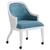 Tommy Bahama Home Ocean Breeze Bayview Arm Chair With Casters