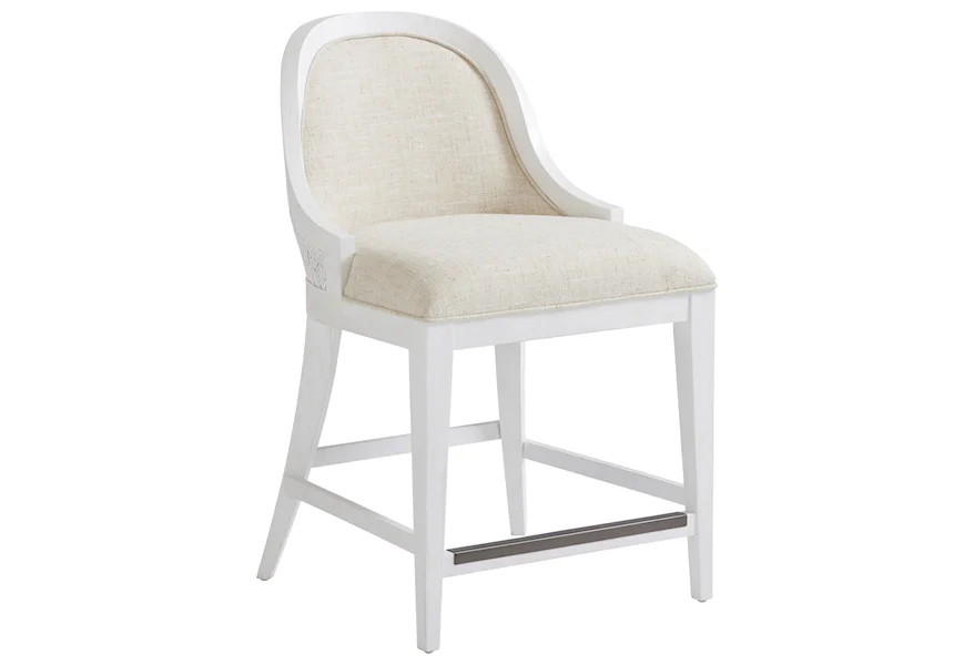 Ocean Breeze Lantana Counter Stool by Tommy Bahama Home at Baer's Furniture