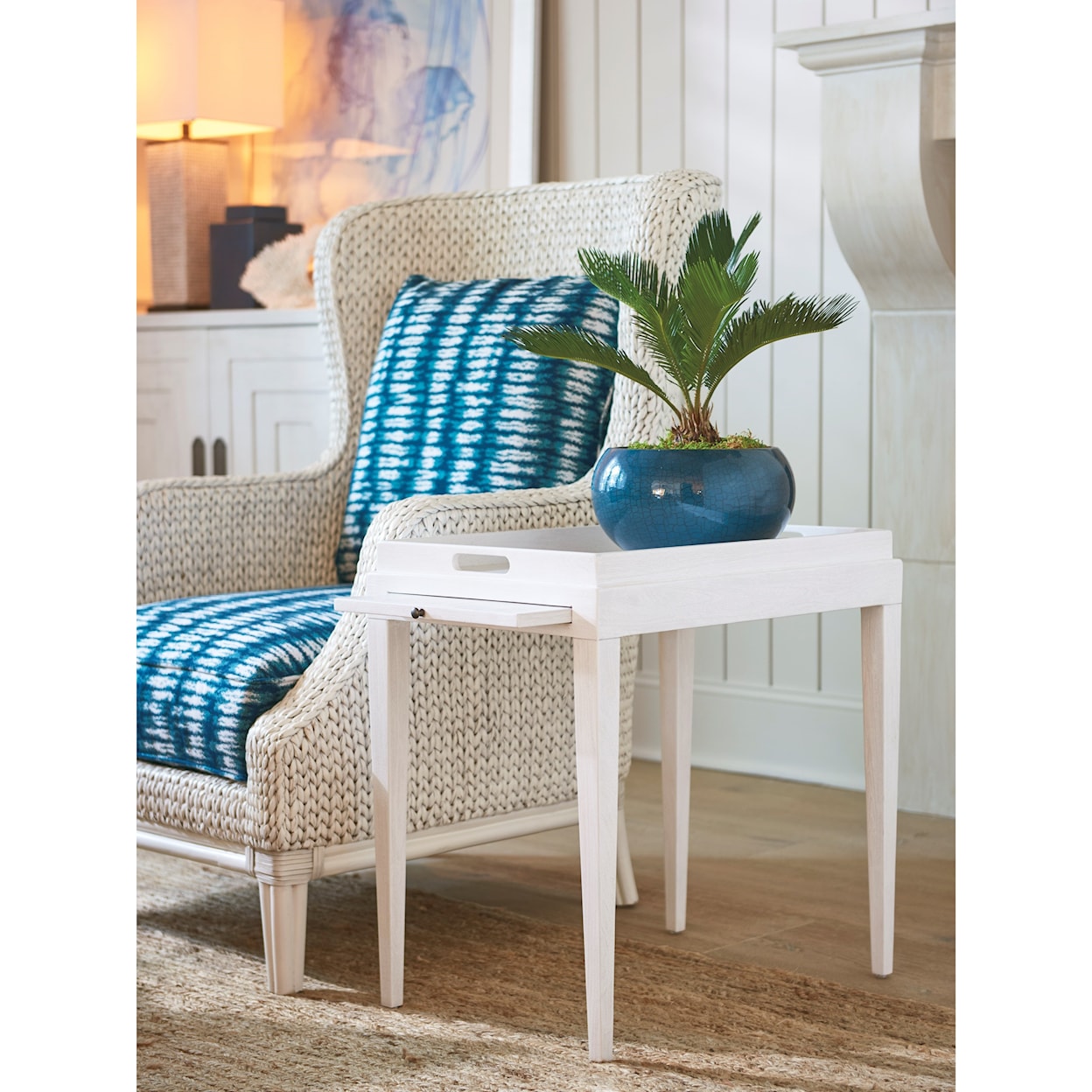 Tommy Bahama Home Ocean Breeze Broad River Rectangular End Table