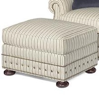 Devon Semi-Attached Top Ottoman