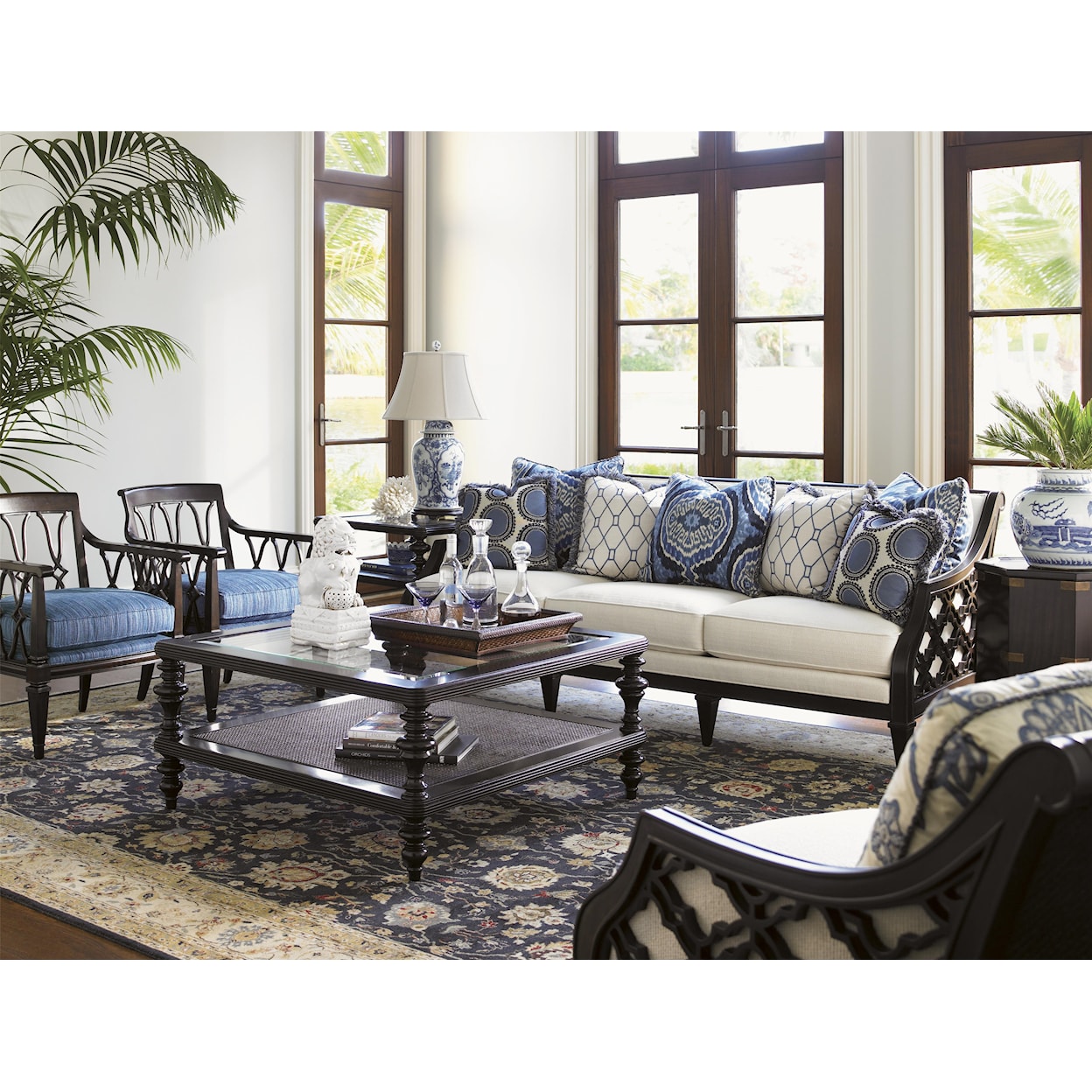 Tommy Bahama Home Royal Kahala Bay Club Sofa