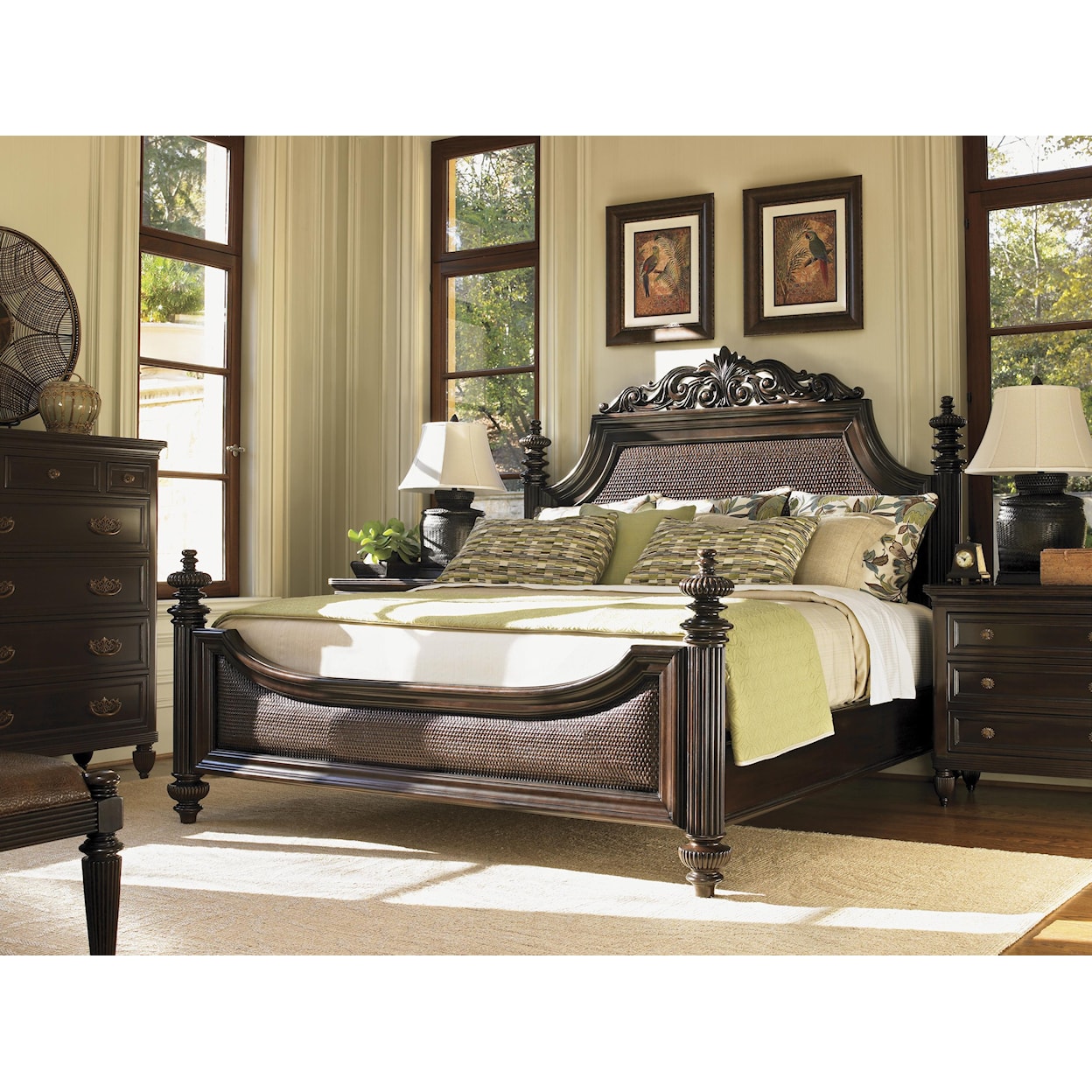 Tommy Bahama Home Royal Kahala King Harbour Point Bed