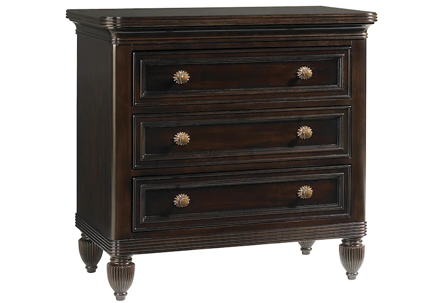 Royal Kahala Orchid Nightstand by Tommy Bahama Home at Baer's Furniture