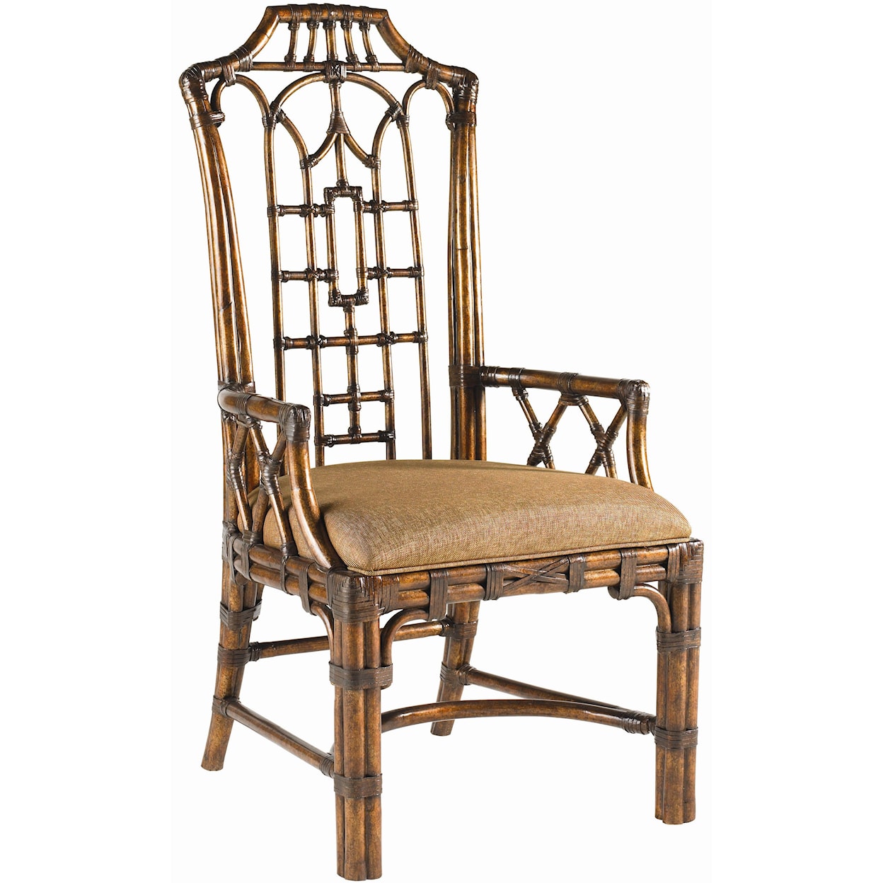 Tommy Bahama Home Royal Kahala Customizable Pacific Rim Arm Chair