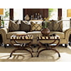 Tommy Bahama Home Royal Kahala Striped Delight Accent Table