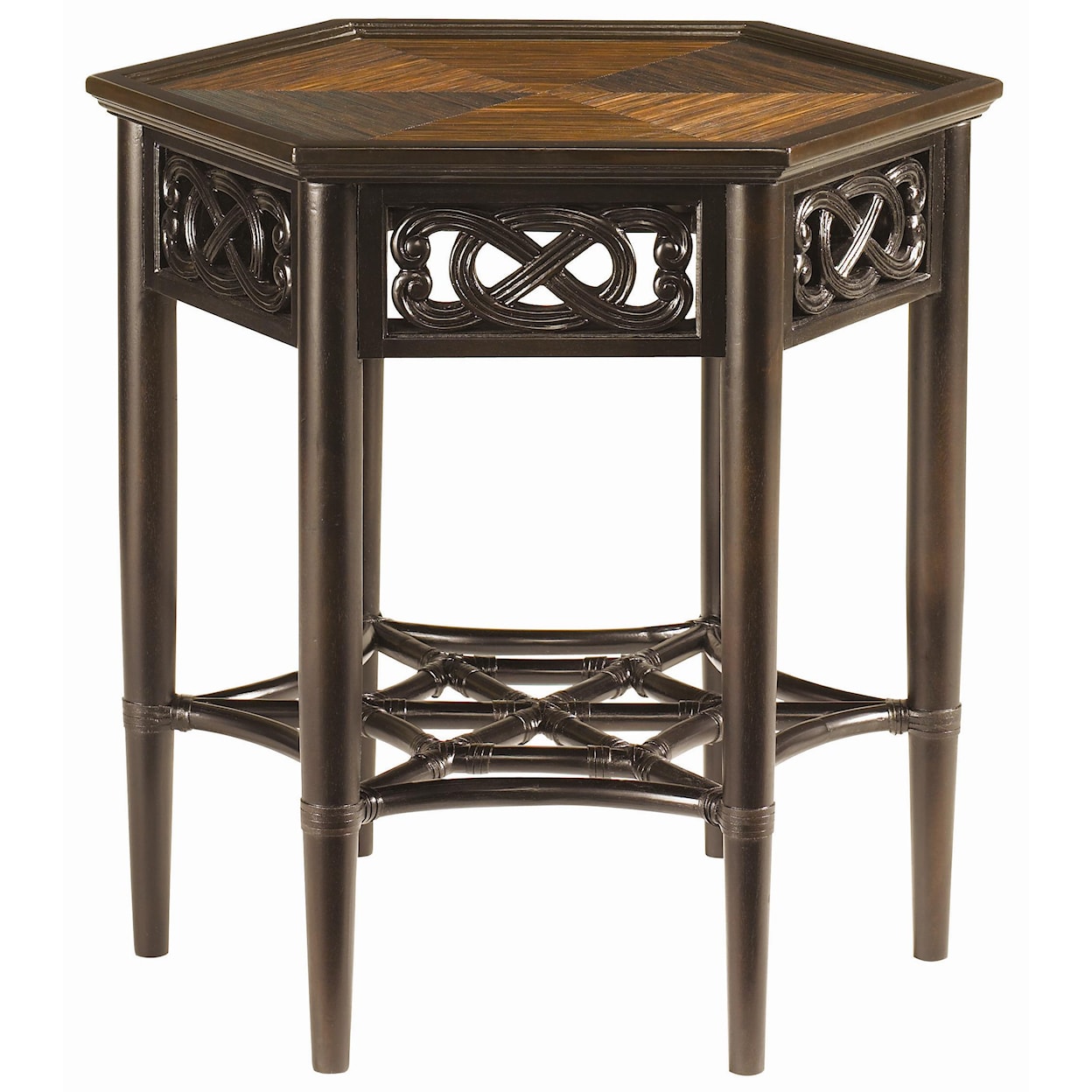 Tommy Bahama Home Royal Kahala 54" Sugar and Lace Table