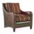 Tommy Bahama Home Royal Kahala Koko Chair with Contrasting Cushions