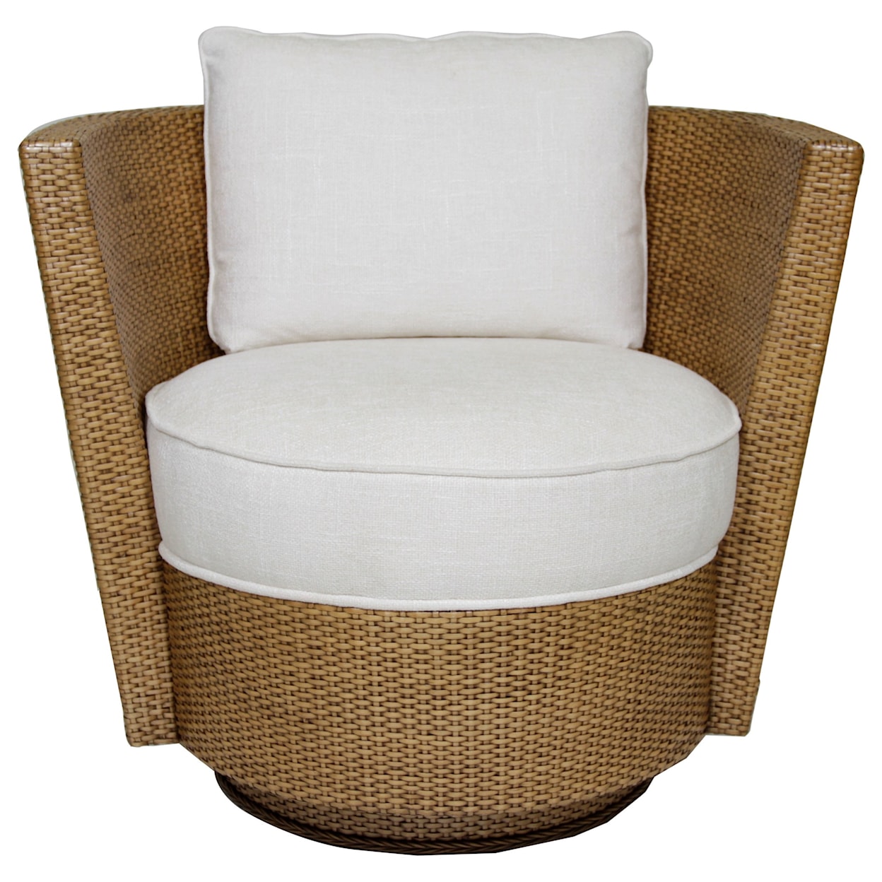 Tommy Bahama Home Twin Palms Tarpon Cay Swivel Chair