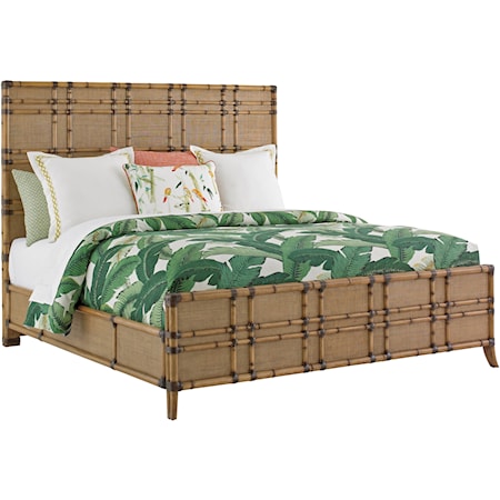 King Size Coco Bay Panel Bed