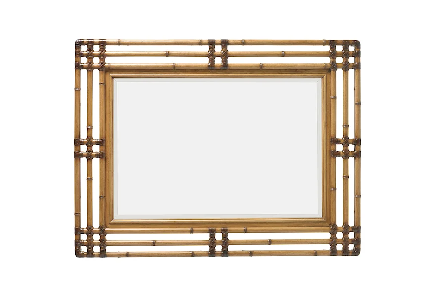 Twin Palms Savana Mirror by Tommy Bahama Home at Baer's Furniture