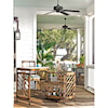 Tommy Bahama Home Twin Palms Cable Beach Bar Cart