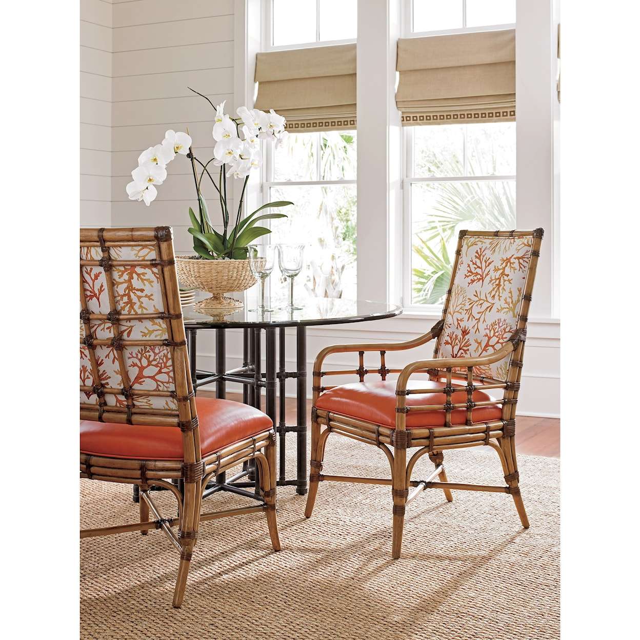 Tommy Bahama Home Twin Palms Customizable Summer Isle Side Chair