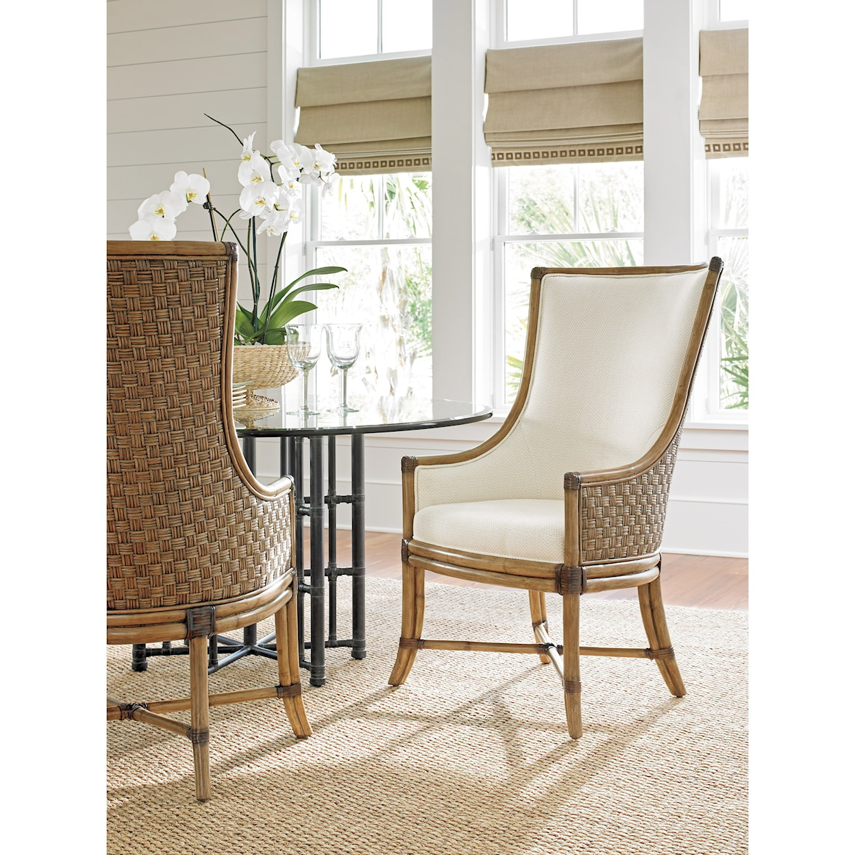 Tommy Bahama Home Twin Palms Balfour Host Chair