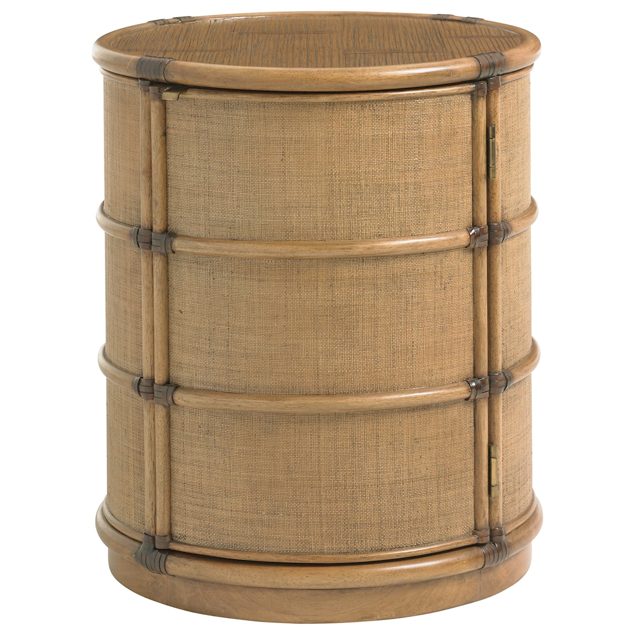 Tommy Bahama Home Twin Palms Cassada Drum Table