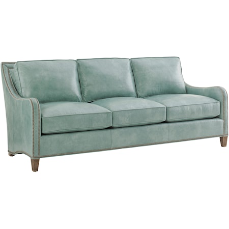 Koko Sofa with Nailhead Border 